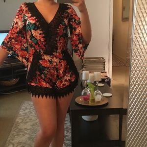 Floral romper